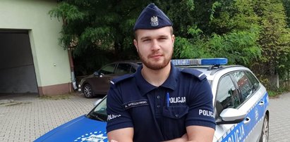 Policjant zobaczył Brytyjczyka w rzece. Potem wszystko potoczyło się już bardzo szybko. Bez paska mogłoby się nie udać