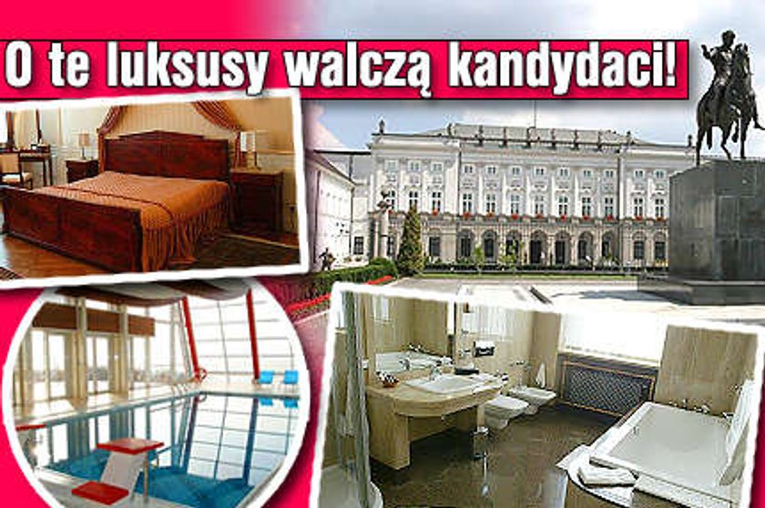 O te luksusy walczą kandydaci!