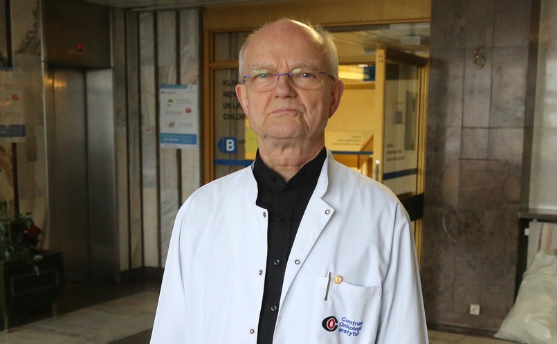 Doktor Janusz Meder, prezes Polskiej Unii Onkologii