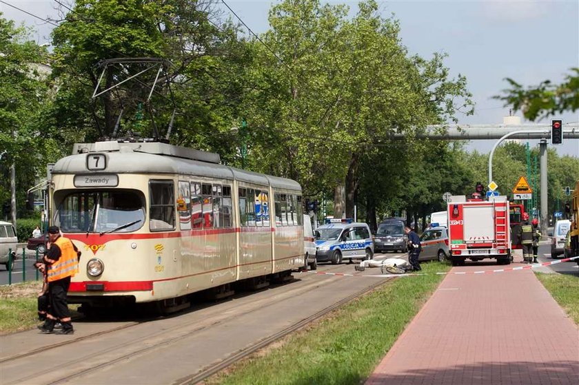 Dramat w Poznaniu. Tramwaj zabił rowerzystę