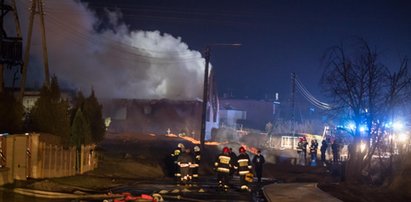 Wybuch i pożar gazociągu. Na miejscu 48 zastępów straży pożarnej