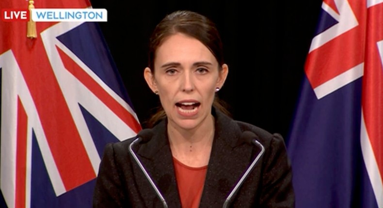 Prime Minister Jacinda Ardern