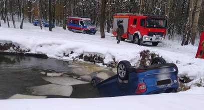 Śmierć starszych panów spod Parczewa. Wpadli do lodowatego kanału. Wcześniej jeździli po lesie