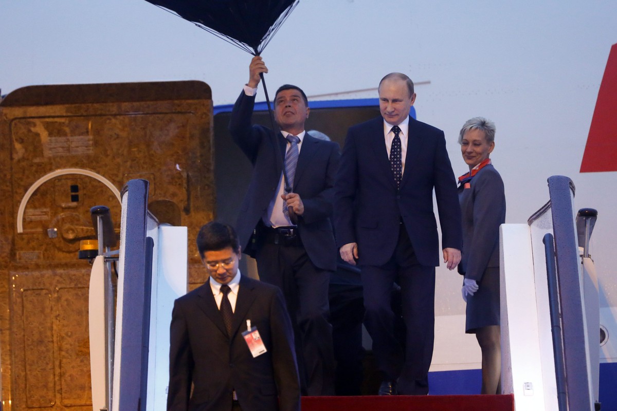 Władimir Putin w Chinach