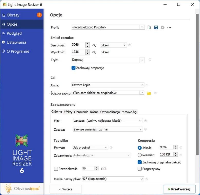 Light Image Resizer