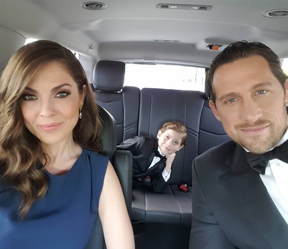 Jacob Tremblay z rodzicami w drodze na oscarową galę