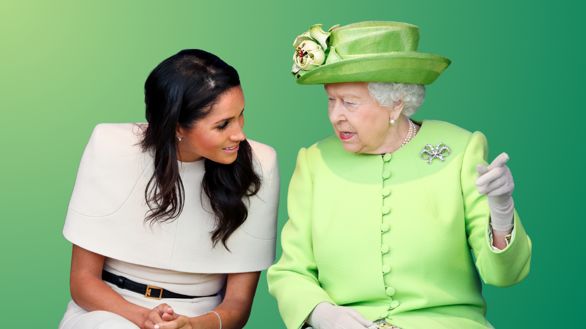 Ezt a királyi protokollszabályt képtelen volt betartani Meghan Markle: hatalmas tiszteletlenség volt ez a királynővel szemben