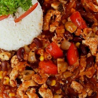 Chilis mexikói csirkeragu