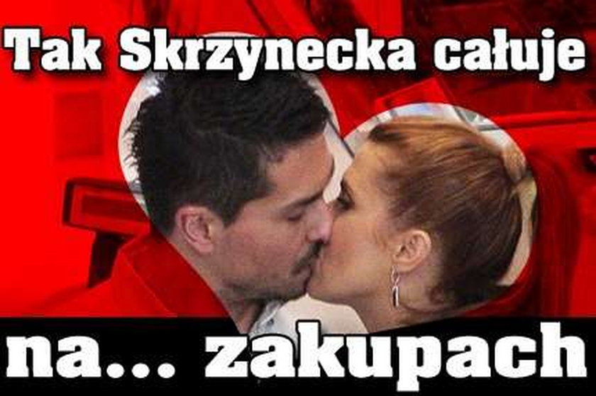 Tak Skrzynecka całuje na... zakupach! FOTO 