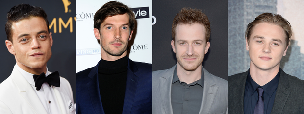 Obsada filmu "Bohemian Rhapsody": Rami Malek, Gwilym Lee, Joe Mazzello i Ben Hardy