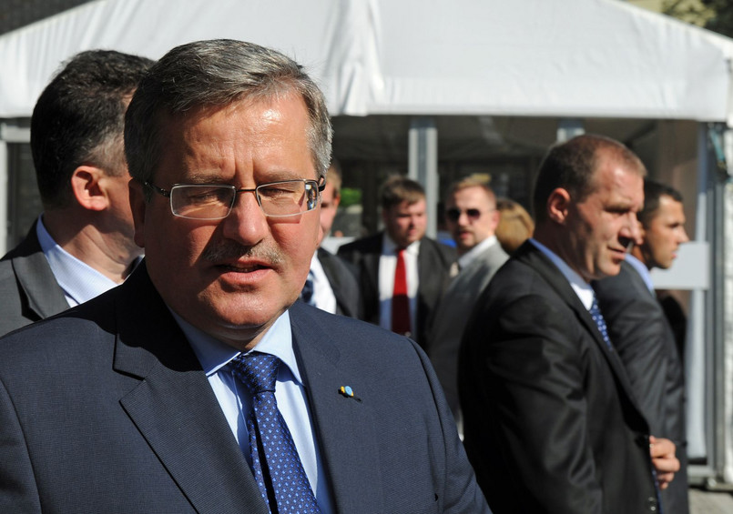 Prezydent Bronisław Komorowski