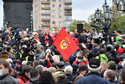 Protesty po wyborach w Rosji. Zwolennicy Komunistów wyszli na ulice Moskwy