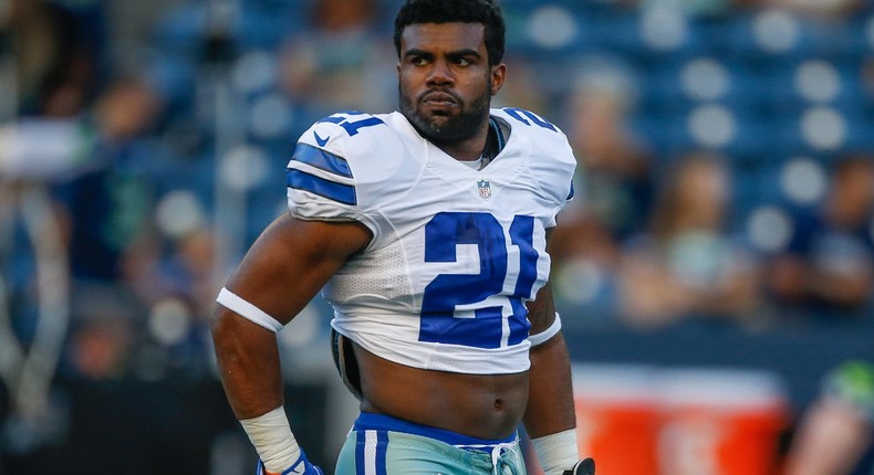 Ezekiel Elliot has been linked to an incident that sent a man to the hospital.