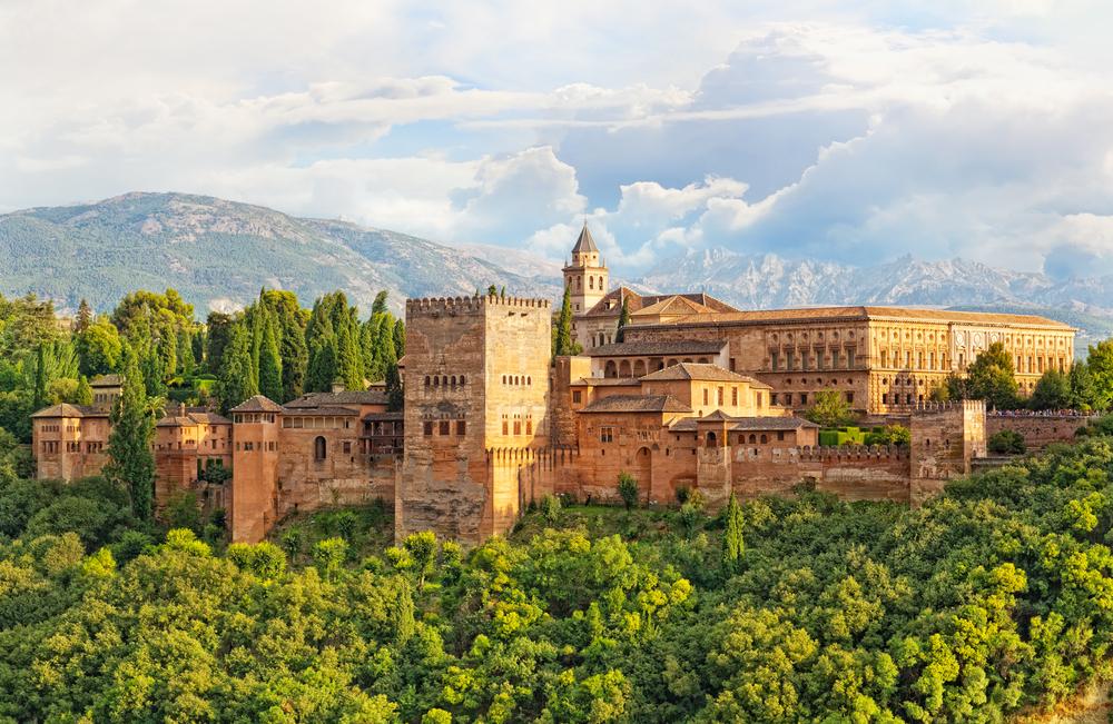 Palácový komplex Alhambra v Granade