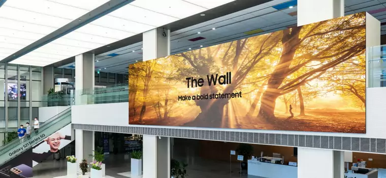 Samsung wprowadza telewizor The Wall nowej generacji o przekątnej do 1000 cali