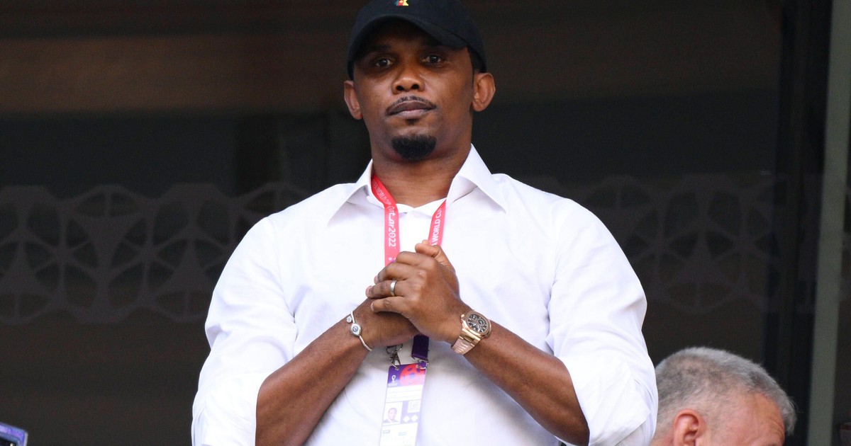 Eto’o apologises for kicking Algerian YouTuber; says he was provoked