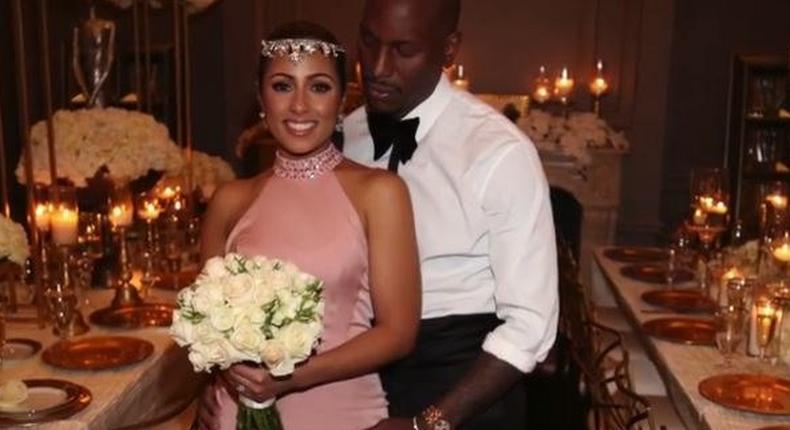 Tyrese and his new bride