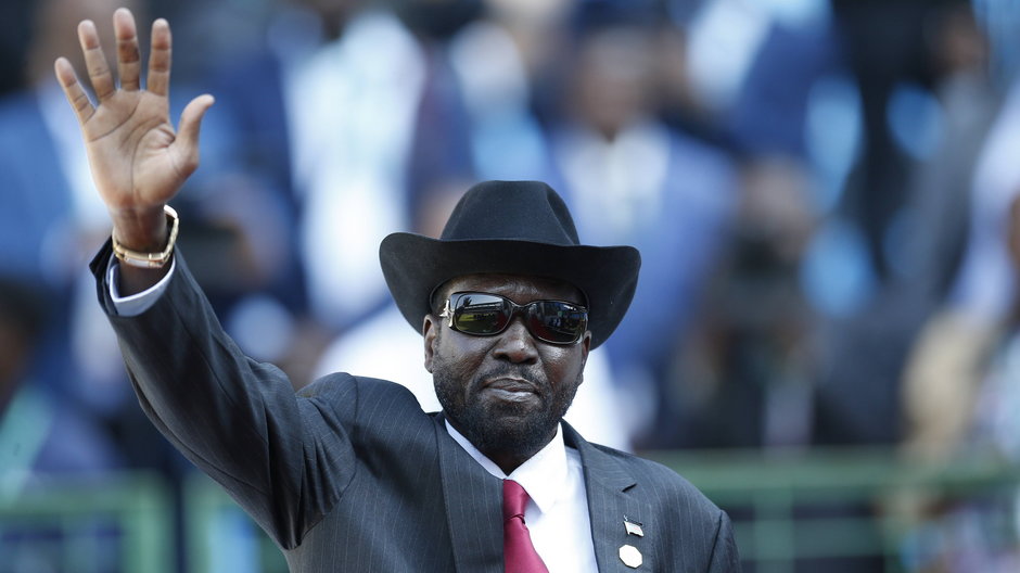 Prezydent Sudanu Południowego Salva Kiir Mayardit