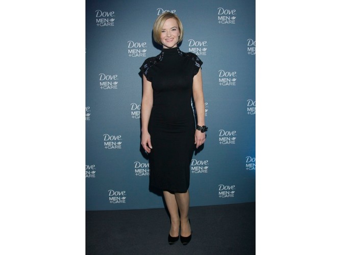 Monika Richardson na premierze kosmetyków Dove Men Care