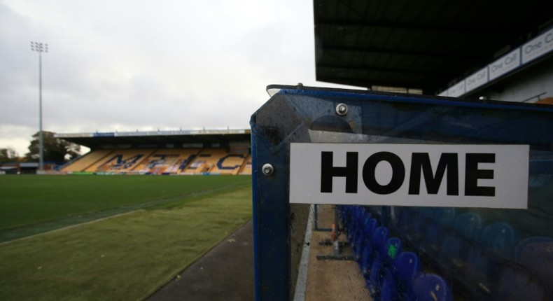 The Field Mill stadium, home to Mansfield Town