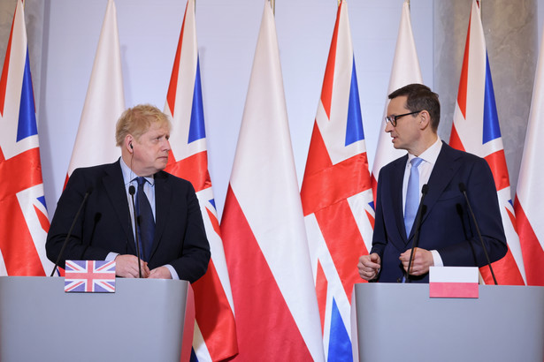 Mateusz Morawiecki, Boris Johnson