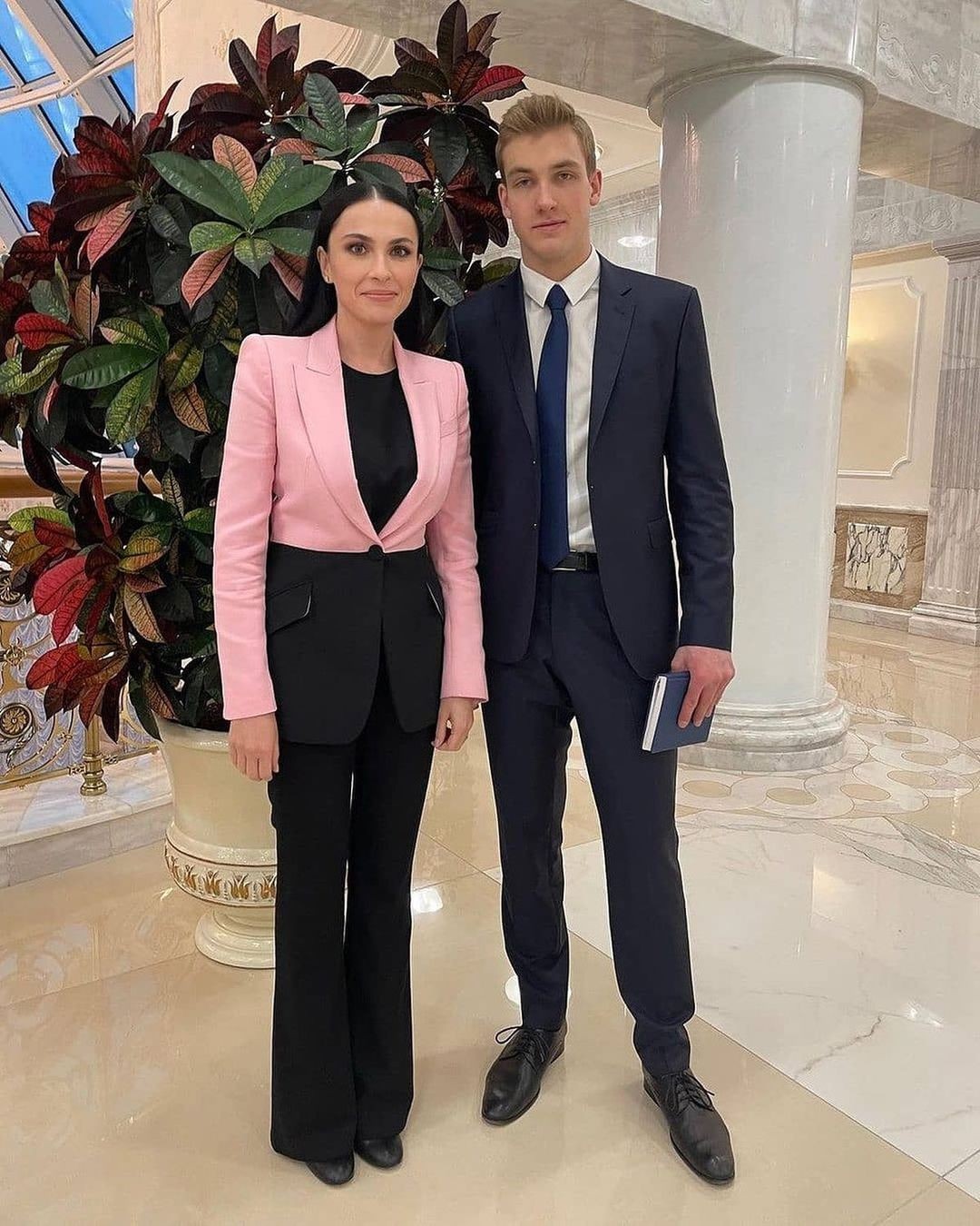 Najmladší syn bieloruského diktátora Alexandra Lukašenka Nikolaj. 