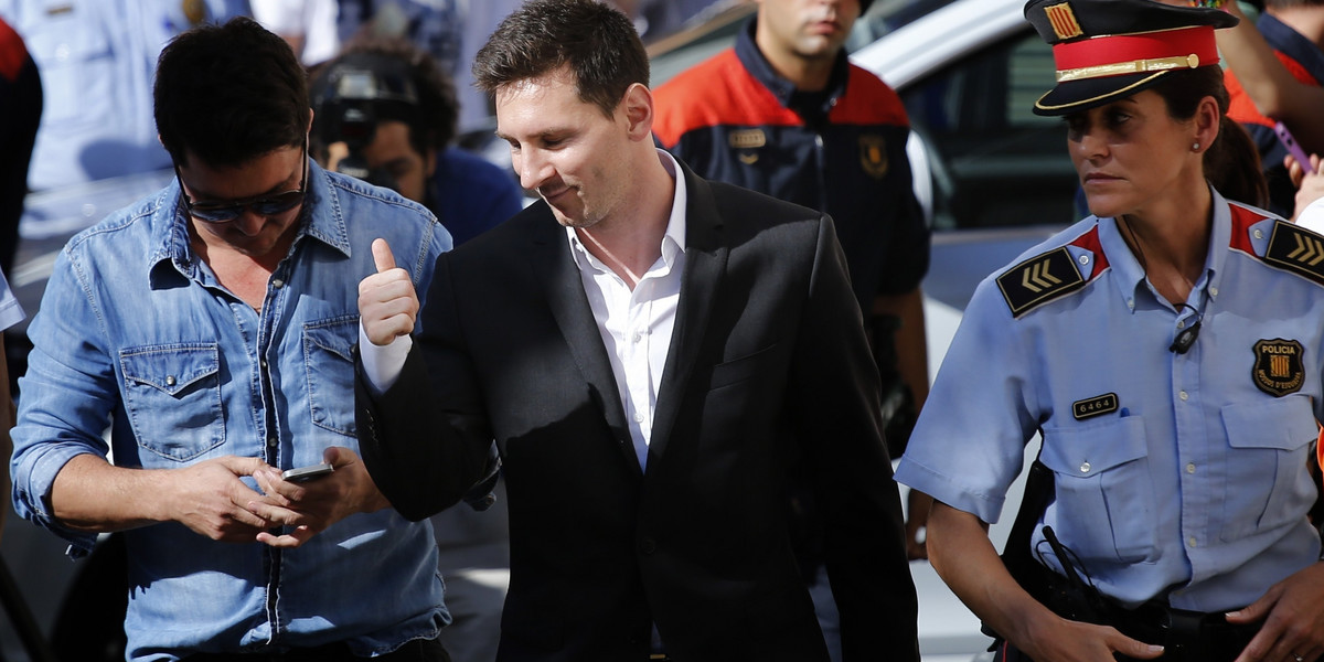 Messi oczyszczony z zarzutów
