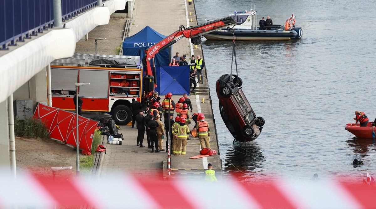Szczecin. Auto wpadło do Odry - Vimarsana News
