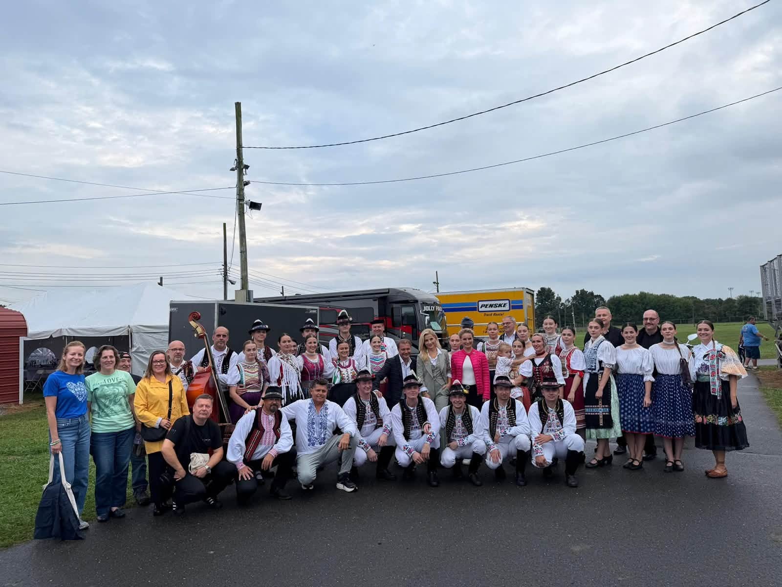 Ministerka kultúry Martina Šimkovičová na podujatí Slovak Heritage Festival v americkom štáte New Jersey.