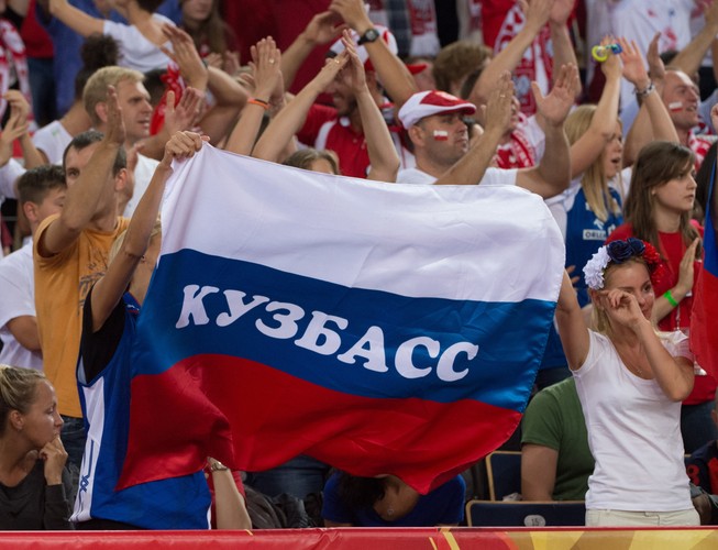 Mistrzostwa świata w siatkówce: kibice na meczu Polska - Rosja