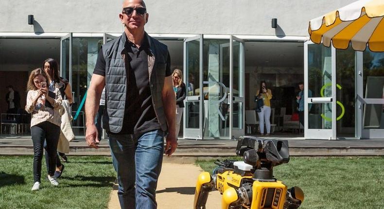 Jeff Bezos Boston Dynamics