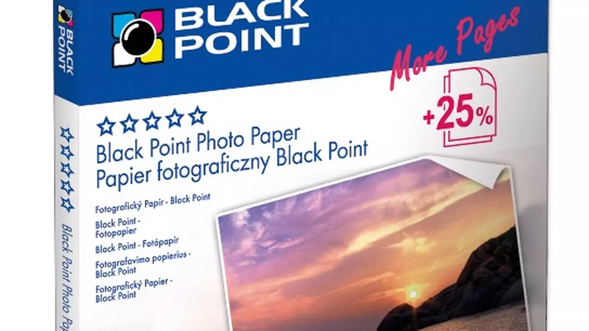 Papier fotograficzny Black Point