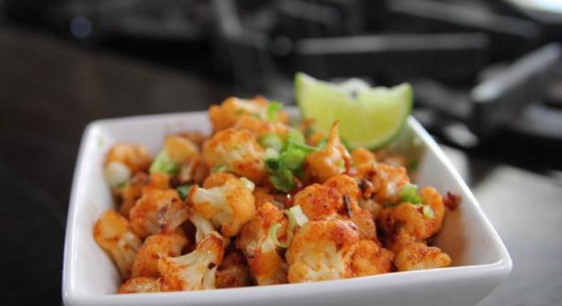 Spicy cauliflower