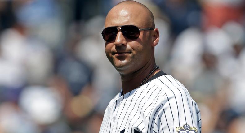 Former New York Yankees shortstop Derek Jeter