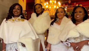 Bridesmaid of the gorgeous bride