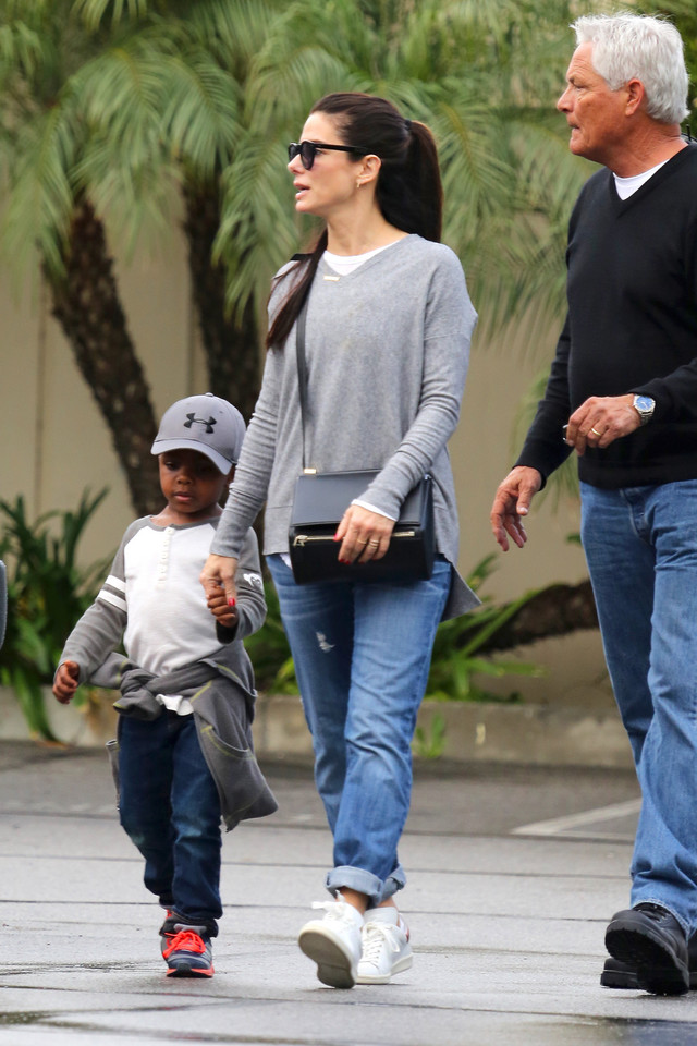 Sandra Bullock z synem