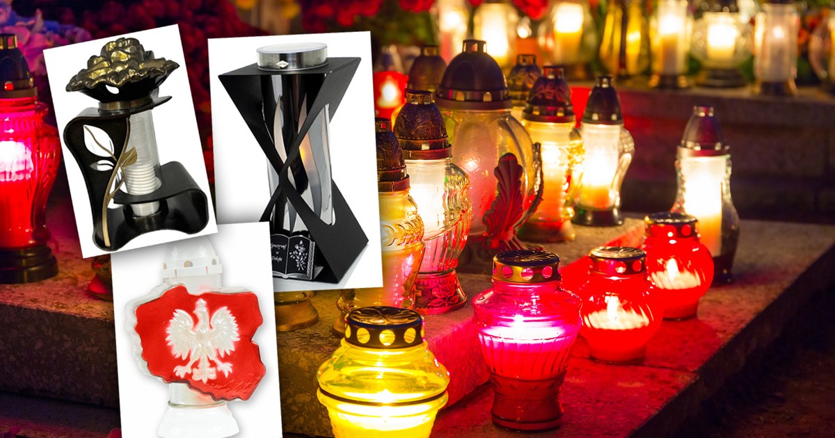 Jak z katalogu. "Hitem są znicze z cytatem z ulubionej piosenki zmarłego"