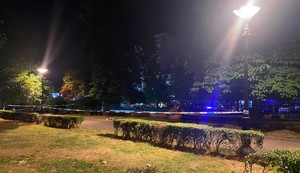 Mesto gde je devojka izbodena kod Vukovog spomenika