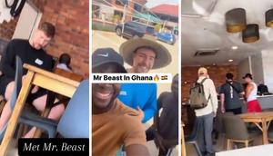 Mr Beast: World's most popular YouTuber surprisingly shows up in Ghana (VIDEO)