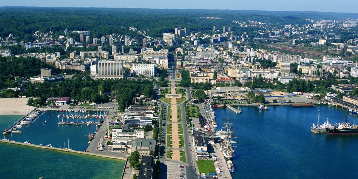 Miny znaleziono na wysokości Portu Gdynia