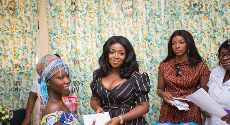 Yvonne Okoro pays GHC26k medical bills for needy mothers