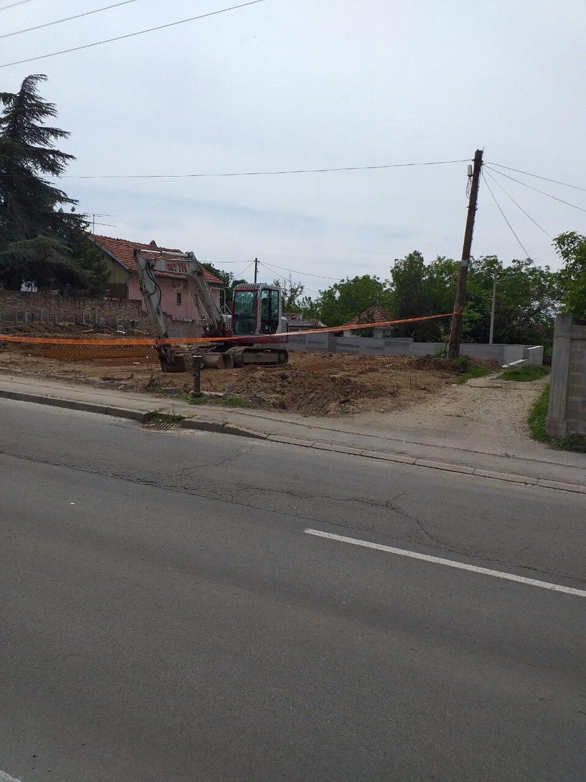 Nelegalno gradilište kod Farmaceutskog fakulteta