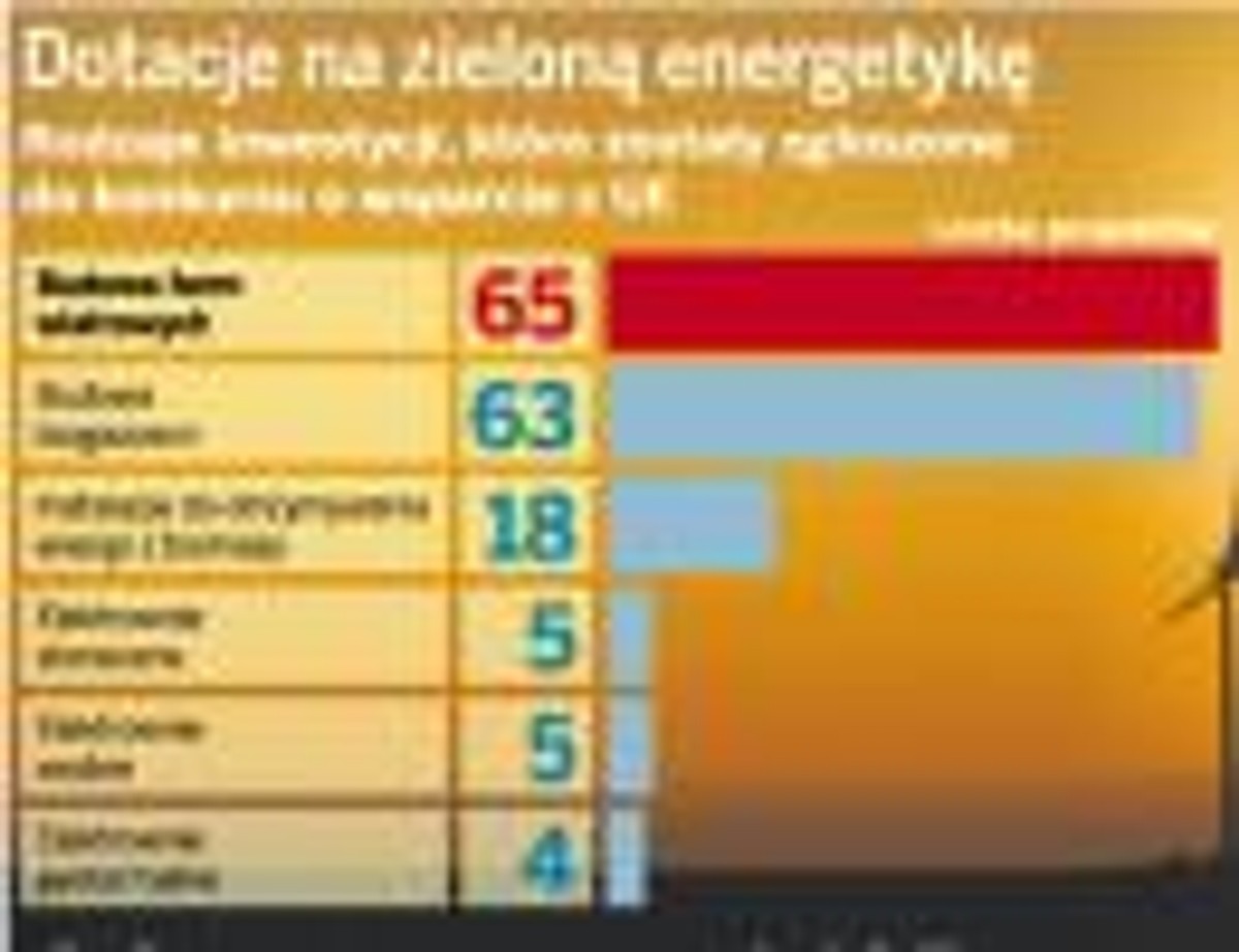 Dotacje na zieloną energetykę