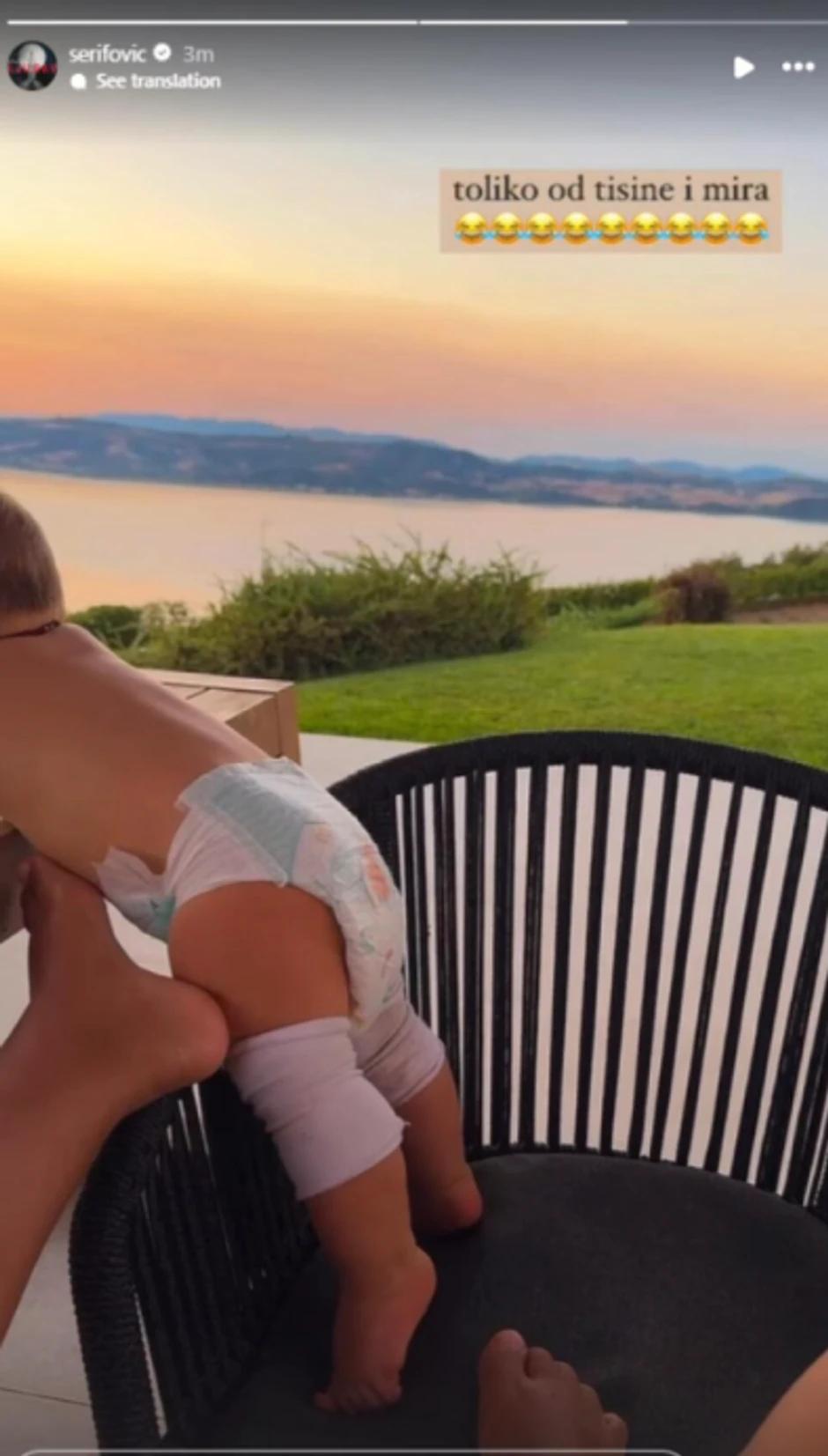 Marija Šerifović sa sinom