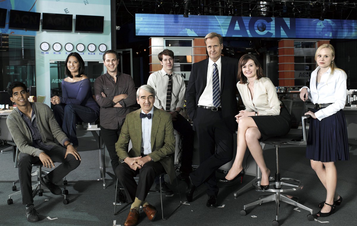 Kadr z serialu "Newsroom"