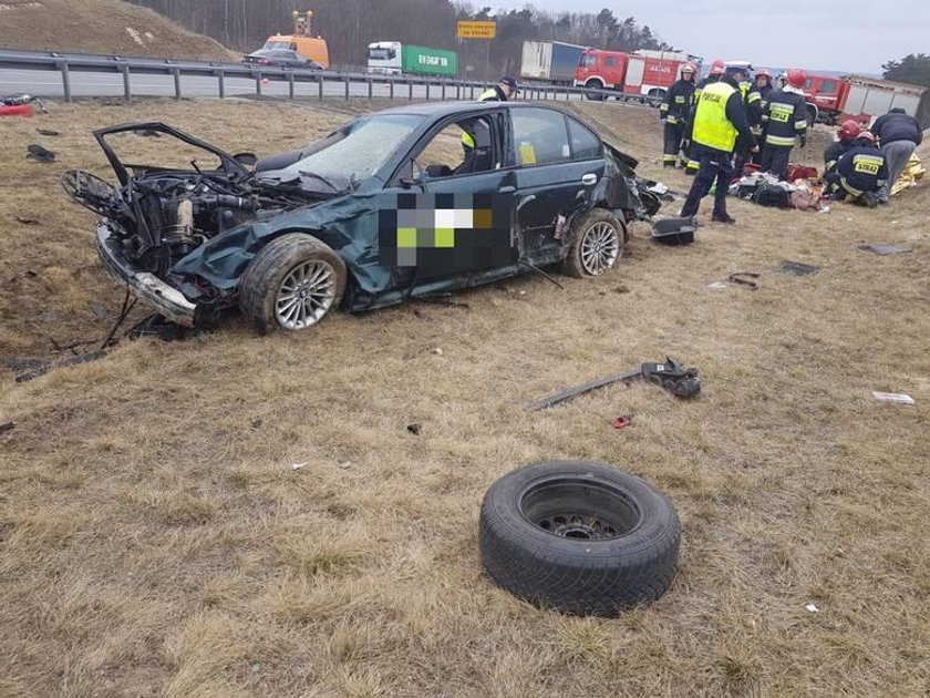 Groźny wypadek pod Grudziądzem