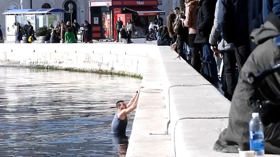 Napad na vaterpoliste Zvezde u Splitu