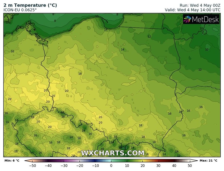 Temperatura będzie zróżnicowana