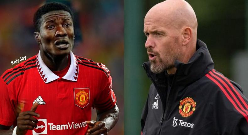 ‘Make it happen’ – Ghanaians ‘offer’ Asamoah Gyan to Manchester United