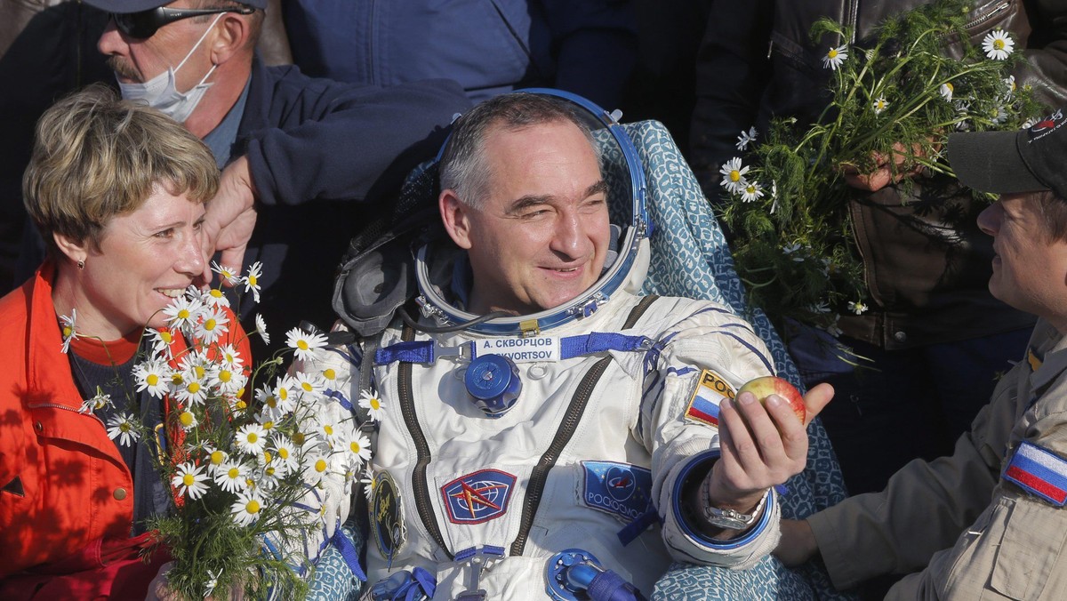 KAZAKHSTAN SPACE CREW LANDING